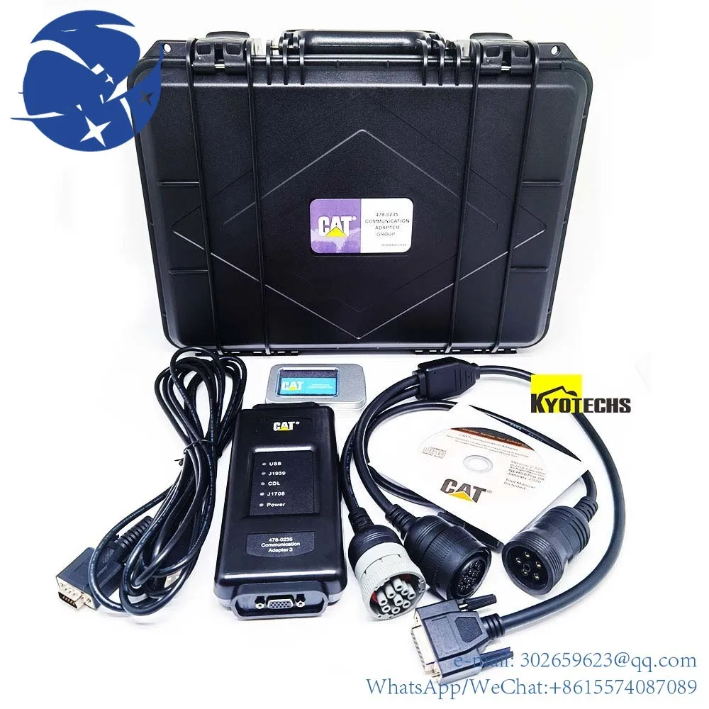 

yyhc ET-4 Excavator ET4 CAT Diagnostic Adapter 317-7485 3177485 Communication Group 538-5051 478-0235 4780235 275-5121