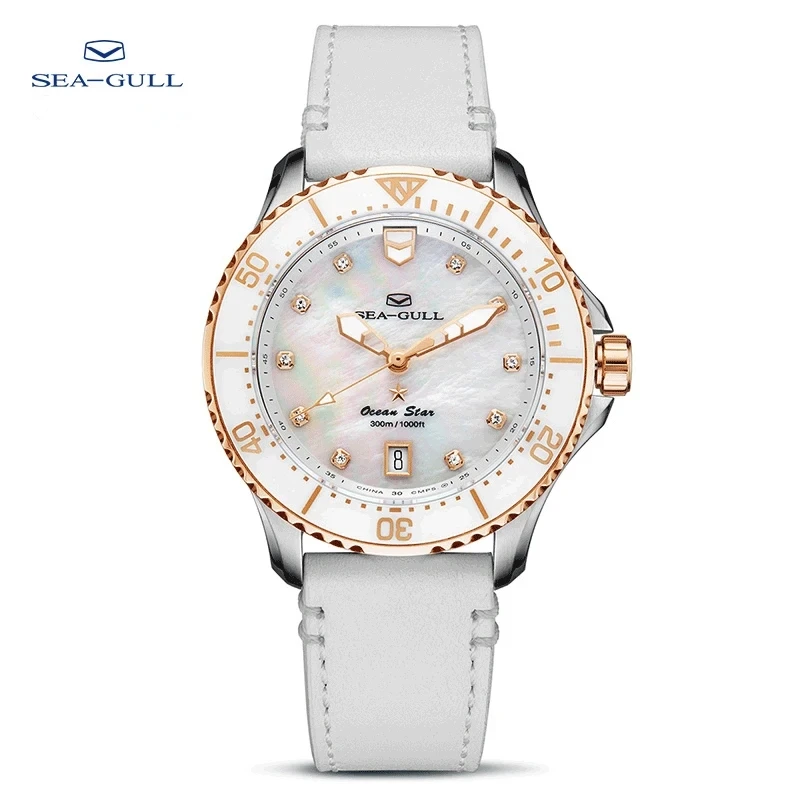 New 2023 Seagull reloj mujer 300M Waterproof Diving Business Automatic Mechanical Watch For Women\'s Watch Ocean Star 1211