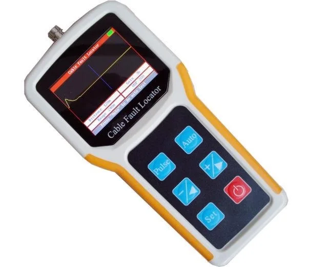 Portable High Precision Communication Digital Waveform Low Voltage  for Cable Length and Wave Speed HANDHELD CABLE FAULT LOCATOR