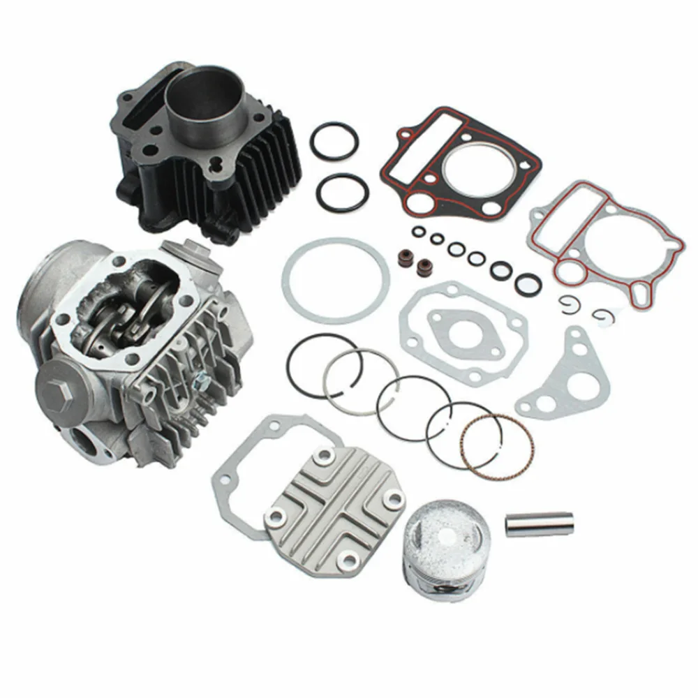 

Cylinder Piston Gasket Kit For Honda CT70 CRF70 XR70 ATC70 TRX70 Top End Rebuild Kit Cylinder Head Piston Valves Cam Gaskets