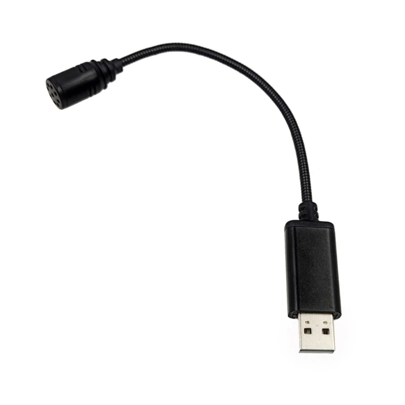 Mini micrófono USB micrófono condensador grabación para ordenador portátil portátil PC