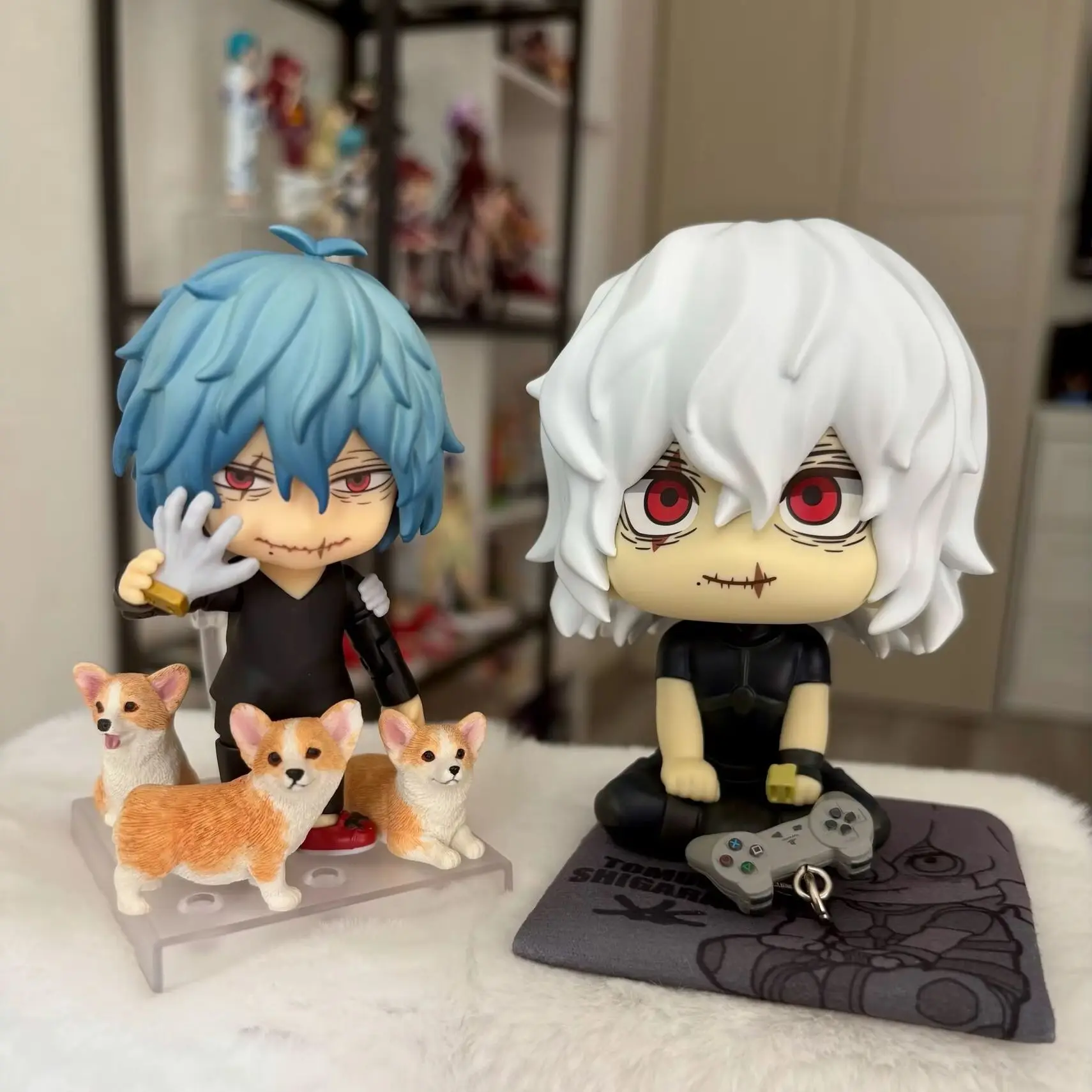 

2 Kinds New My Hero Academia Tomura Shigaraki Dabi Toys Anime Figure Gifts PVC Collection Model Doll Toys