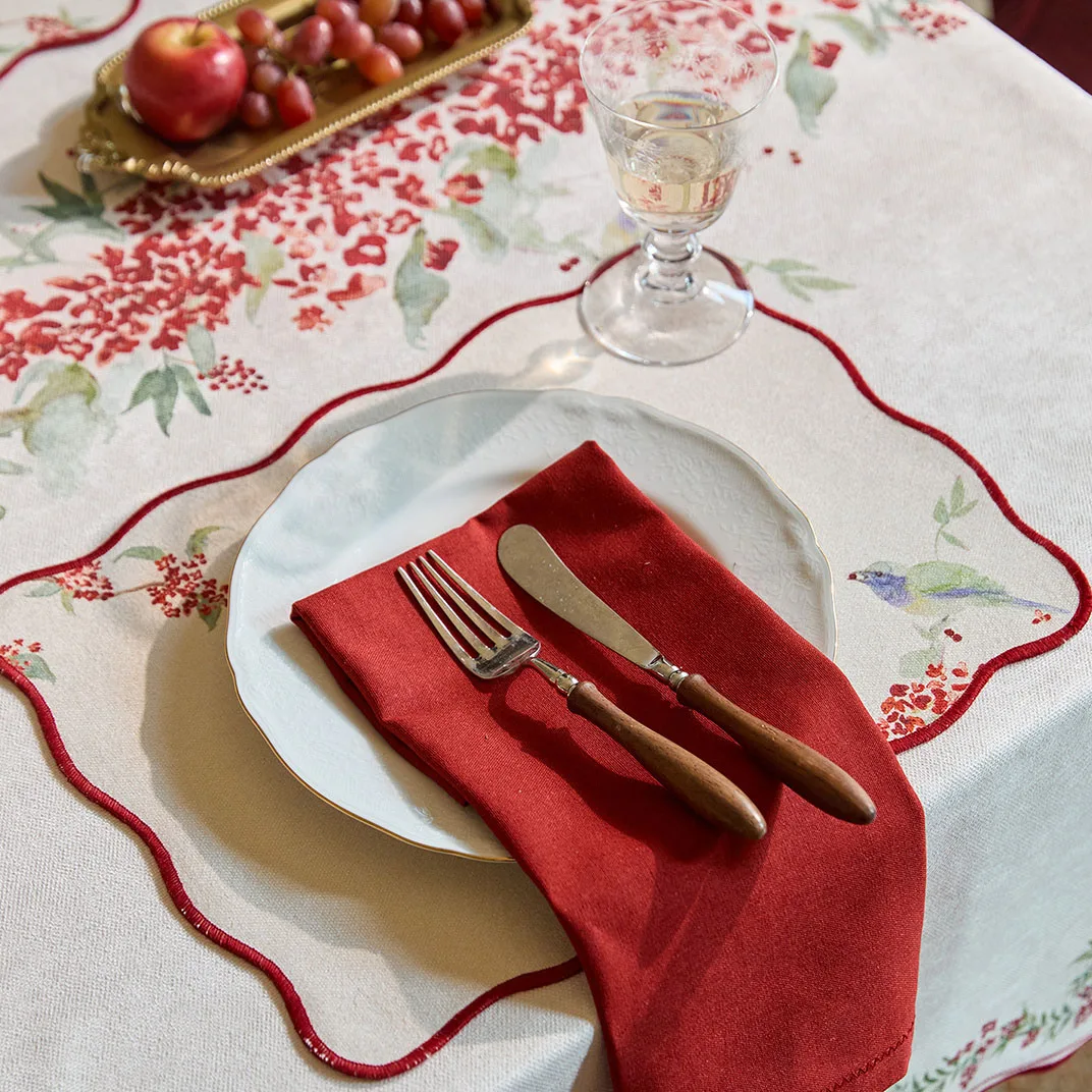 جديد النمط الصيني المنسوجة النسيج تحديد الموقع الرجعية الجدول الديكور والاكسسوارات عملية الطباعة مطعم طاولة شاي حصيرة المنزل