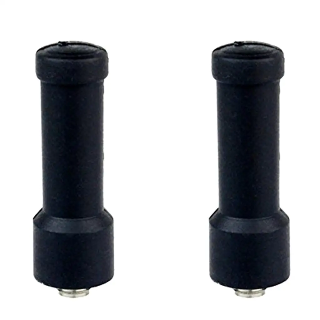 2pcs Universal Two Way Radios Antenna, 4cm Mini Short & Soft UHF SMA-F Female