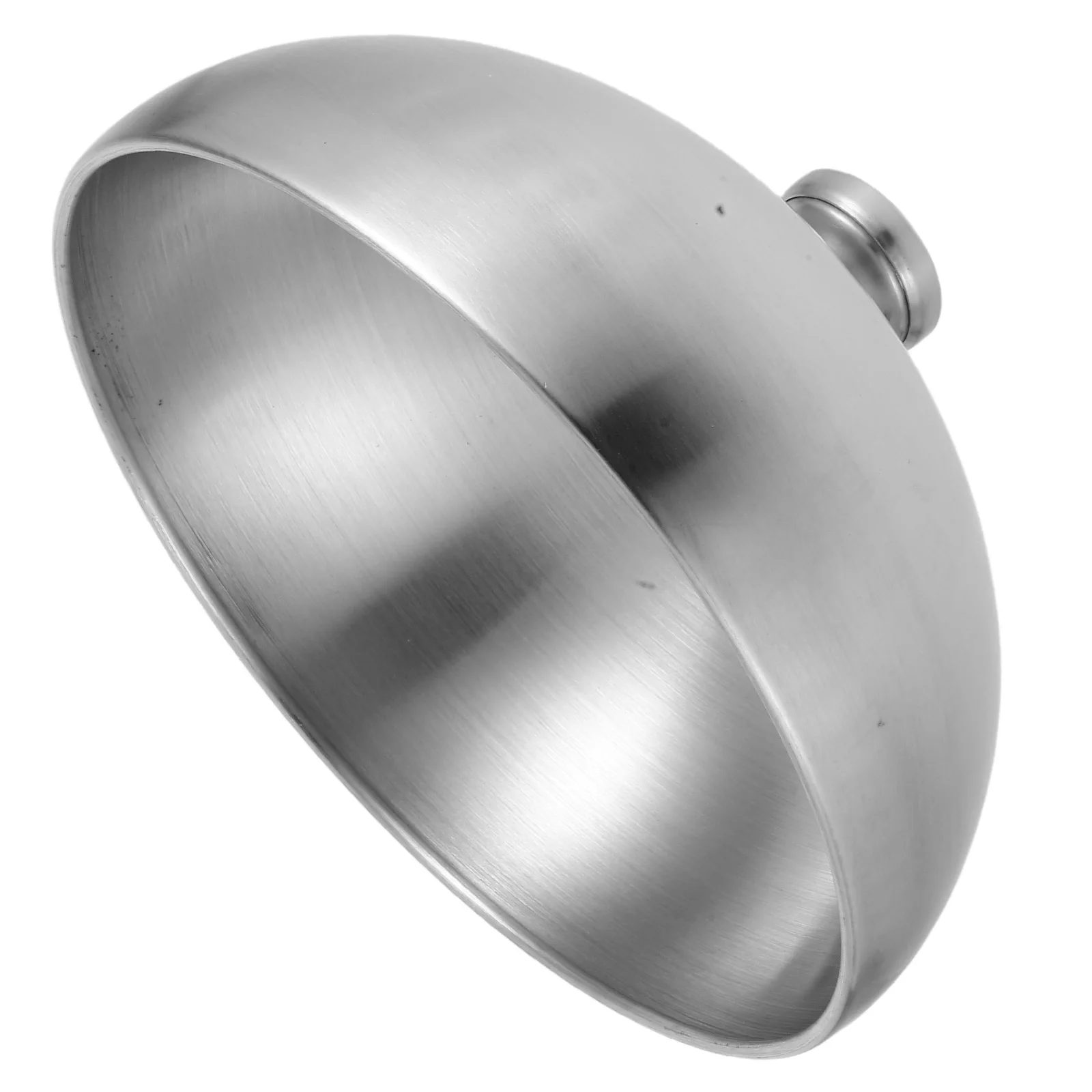 

Stainless Steel Food Dome Cover Round Basting Lid Serving Plate Dish Dome for Home Restaurant Steak Seafood Cake 23Cm