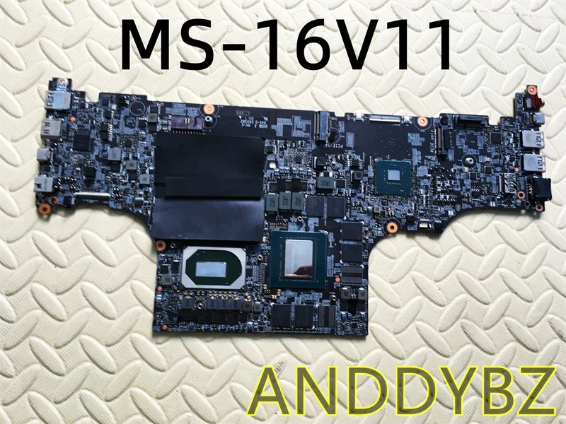 

MS-16V11 для материнской платы ноутбука MSI GS66 SRH8Q i7-10750H N18E-G1-B-KB-A1 RTX2060 6G ТЕСТ ОК