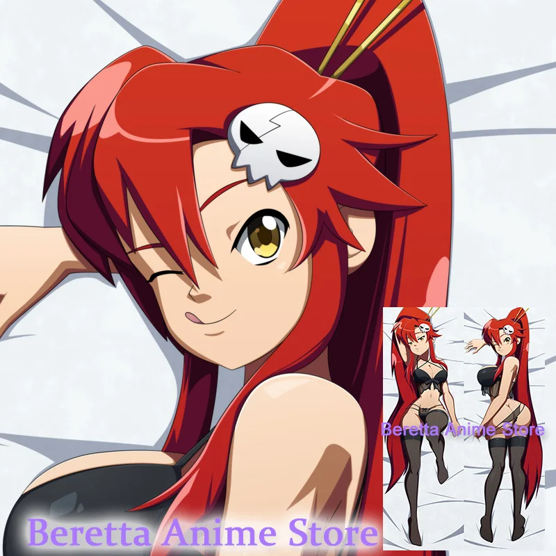 Dakimakura Anime Yoko Littner Gurren Lagann Double-Sided Print Life-size Body Pillow Cover