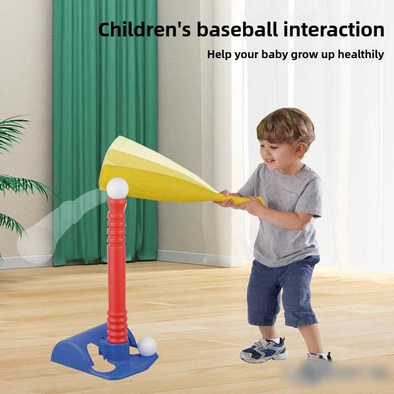 Baseball Ball Toys for Children Pitching Baseball Machine Sets for Kids Outdoor Toys Gift Boys Girls Baseball Sport Toy