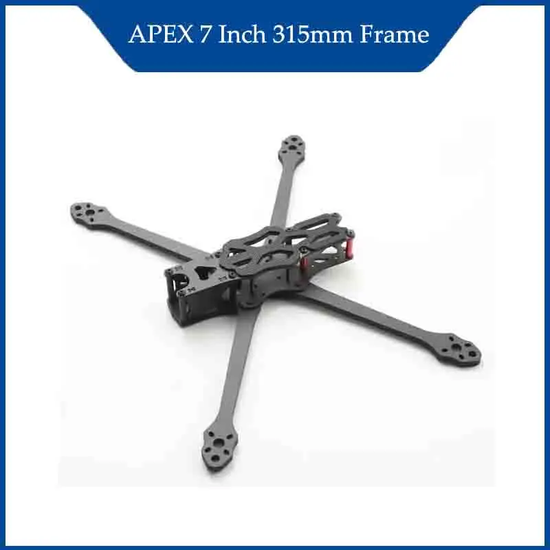 

APEX 7-дюймовый 315 мм комплект рамы для квадрокоптера из углеродного волокна 5,5 мм для FPV Freestyle RC Racing Drone DIY RC Запчасти