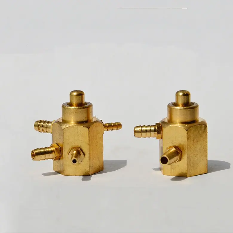 

10PCS Dental foot valve Chair Unit 2 Holes Circular Pedal Switch Valve foot control switch valve 5mm Connectors SL1217