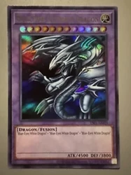 Yugioh KONAMI Duel Monsters ES01-AE019 Blue-Eyes Ultimate Dragon Ultra Rare Asian English Collection Mint Card