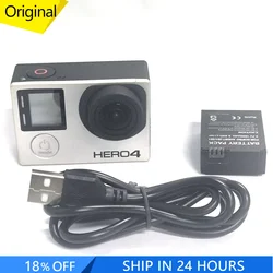 A set of For GoPro Hero 4 Black Edition  Can connect Wifi Camera + Battery  Charge Cable Repair Parts