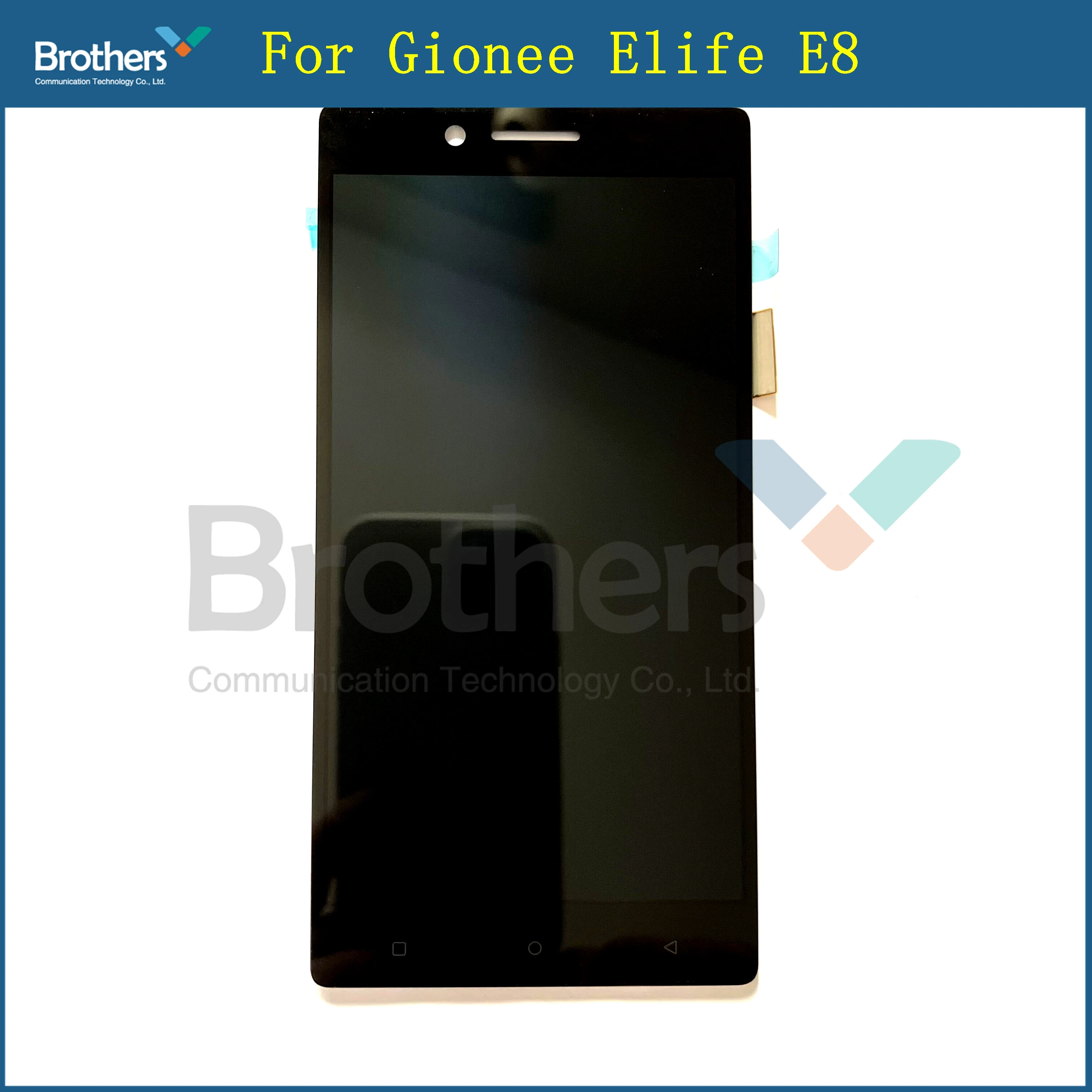 Black 6.0 inch For GiONEE Elife E8 GN9008 Full LCD Display + Touch Screen Digitizer Assembly Replacement