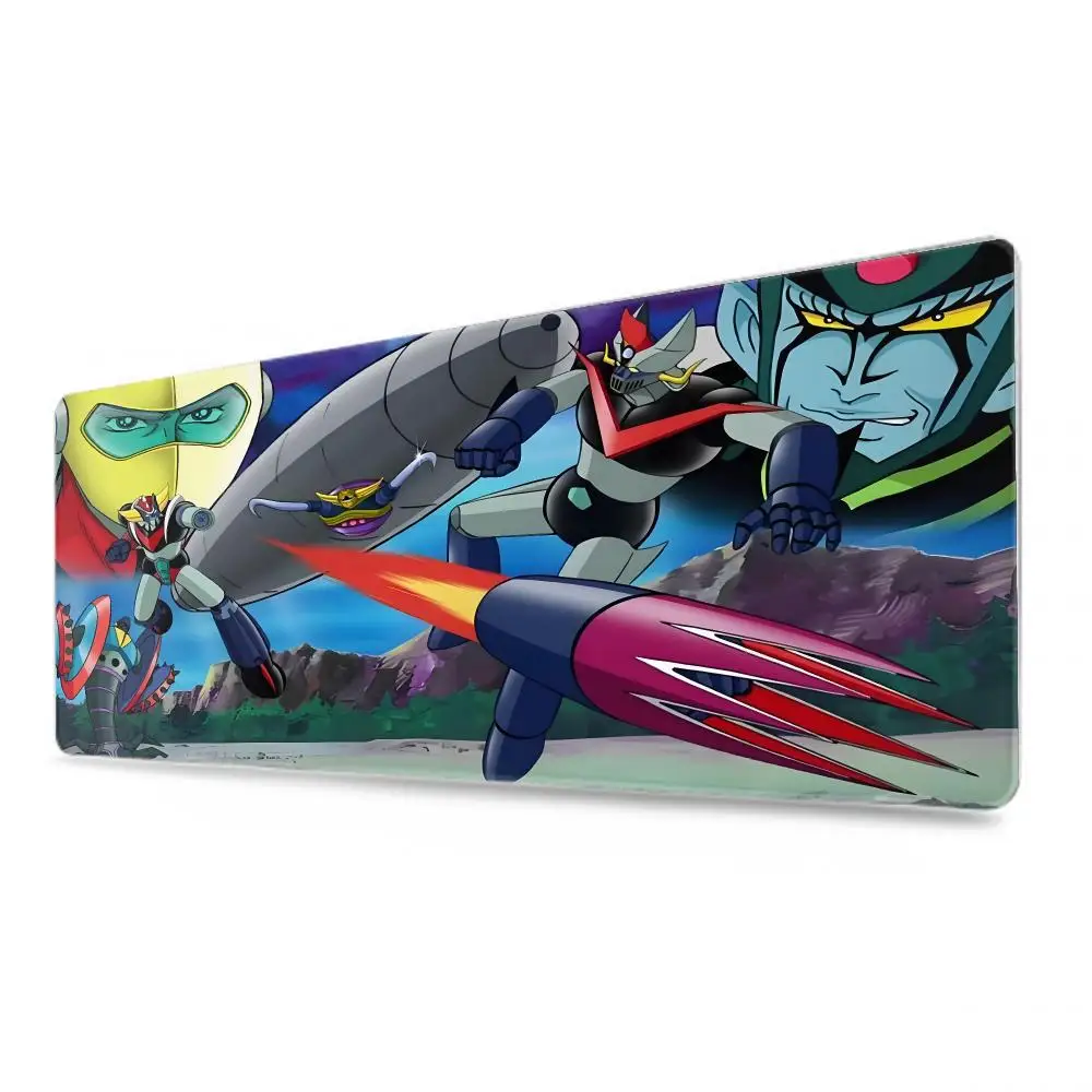 UFO Robot Grendizer Goldorak Mouse Pad Tablet mouse Pad Laptop xl desktop mate, cute Rainbow Gaming keyboard pad, Player, 90x40