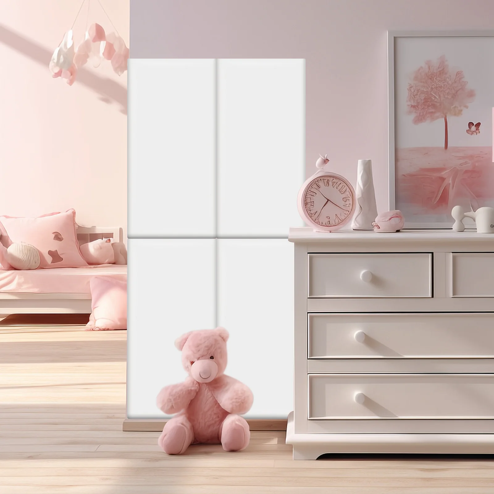 

Anti-collision Wall Stickers Kid Children Room Nursery Bumper Safety Pvc Baby Bed Edge Padding Background