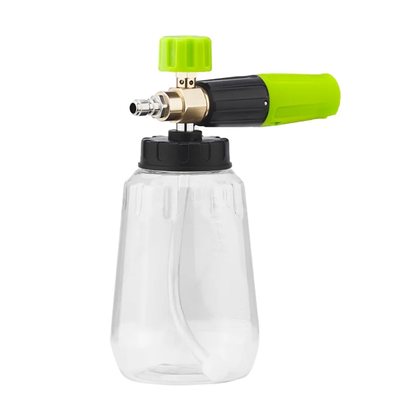 

AA-высокое давление для автомойки, аксессуары-горшок для пены, емкость 1 л, 1/4 дюйма, быстроразъемное регулируемое сопло для чистки автомобилей и лодок