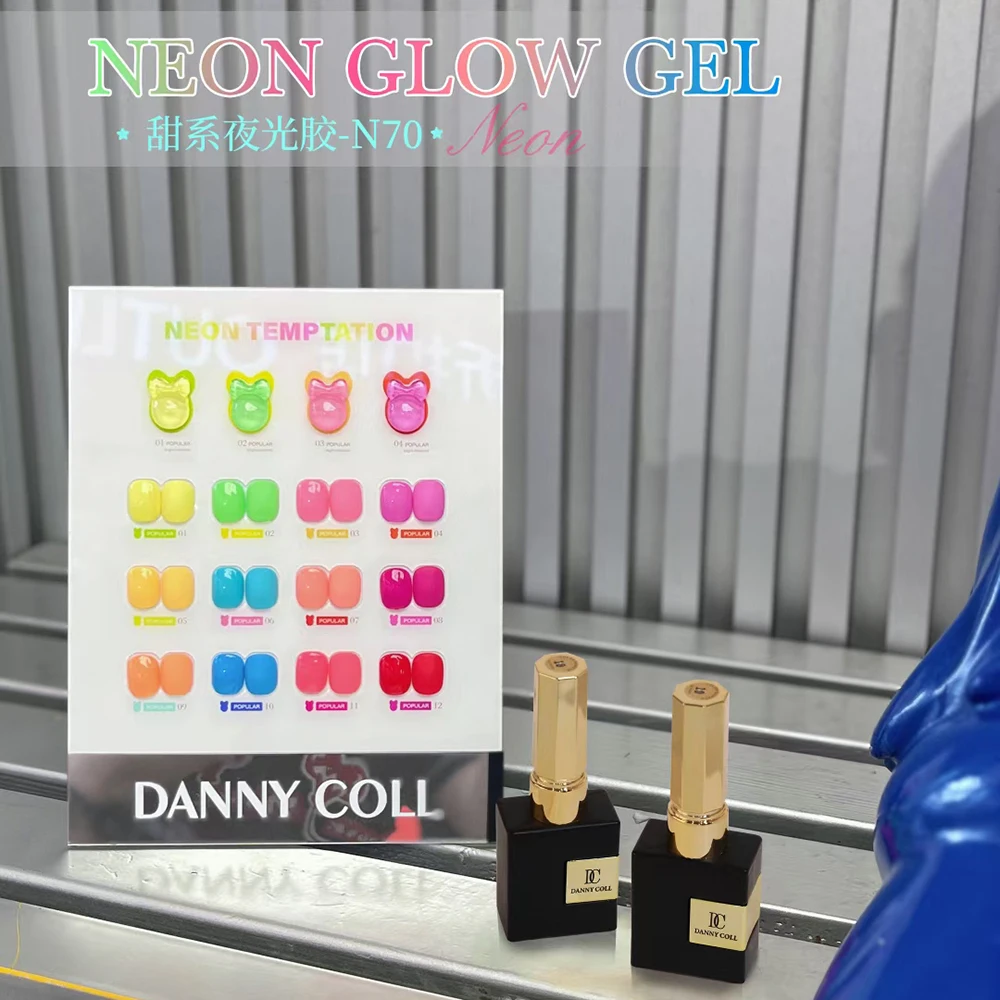 Summer Candy Color Gel Nails Polish Set Venalisa 12PCS Semi Permanent Varnish Gel UV LED Fluorescent Nail Art Salon Wholesale