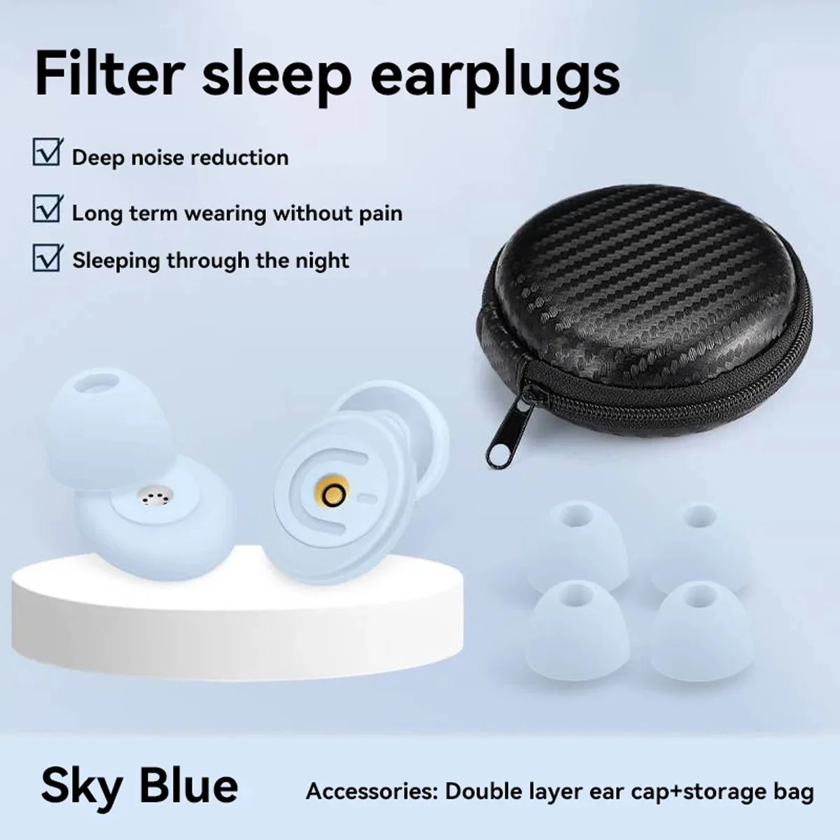 

The new noise-canceling filter ring sound-isolating earbuds are a safe sleep artifact for night sleep
