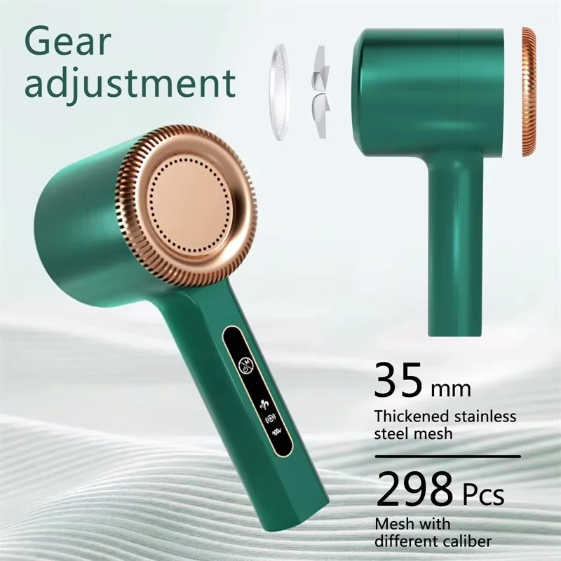 Electric Hairball Trimmer USB Rechargeable Portable Electric Hairball Remover Fluffy Clothes Sweater Shaver image 4