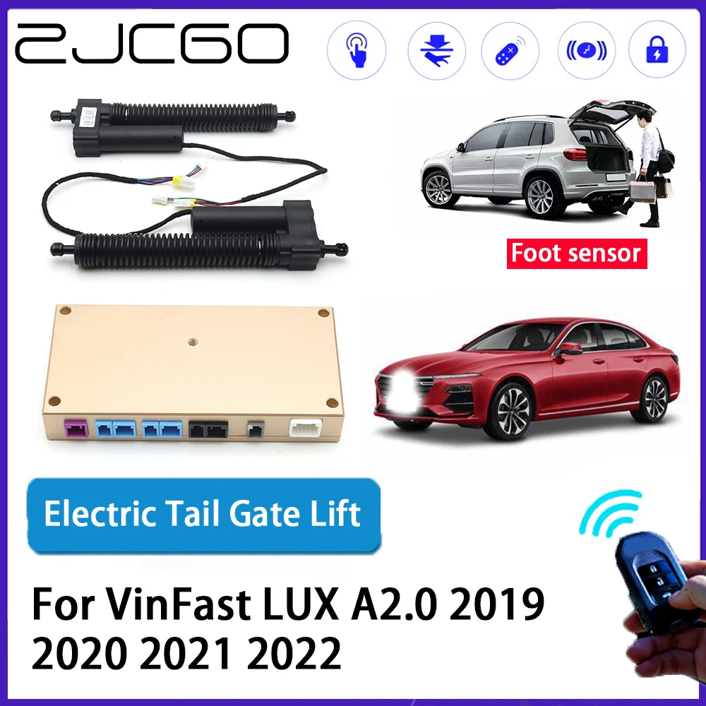 

ZJCGO Car Auto Trunk intelligent Electric Tail Gate Lift Automatic Tailgate Opener for VinFast LUX A2.0 2019 2020 2021 2022