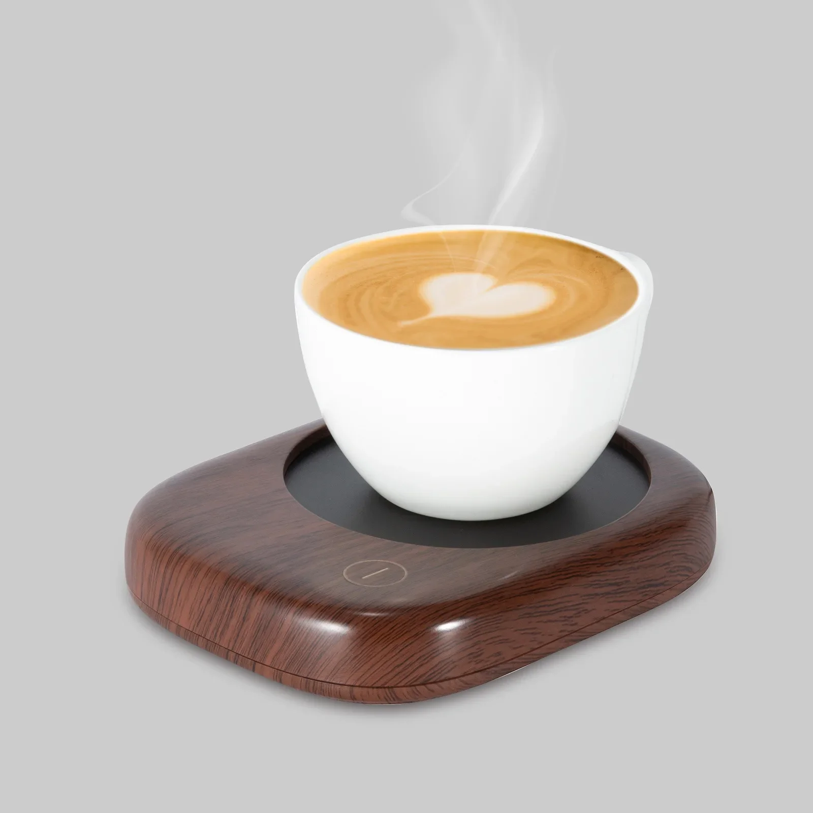 Coffee hot cup coaster with 3-speed constant temperature touch computer board control 120V