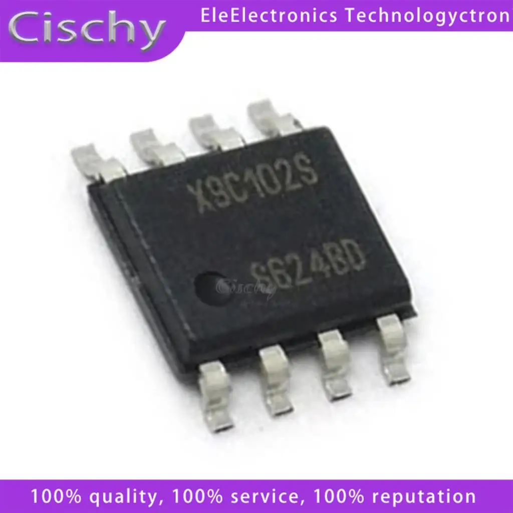 5pcs X9C102S X9C102 SOP-8 New original In Stock