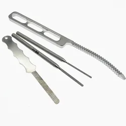 Stainless steel Flat Bone Joint Bone File Joint Operation Bone File Orthopedic Instrument