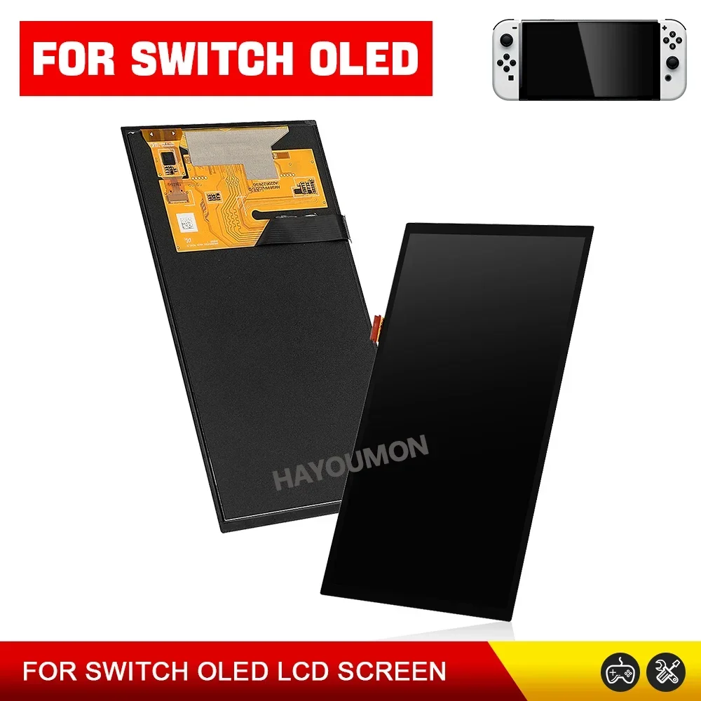 for NS Switch Oled Game Host New LCD Screen for Switch OLED Console Replacement LCD Display Full Screen Assembly Digitizer