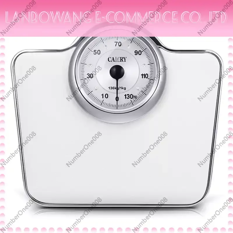 Vintage Analog Mechanical Bathroom Scale – No Battery Needed, Classic Dial Health Scale DT605E