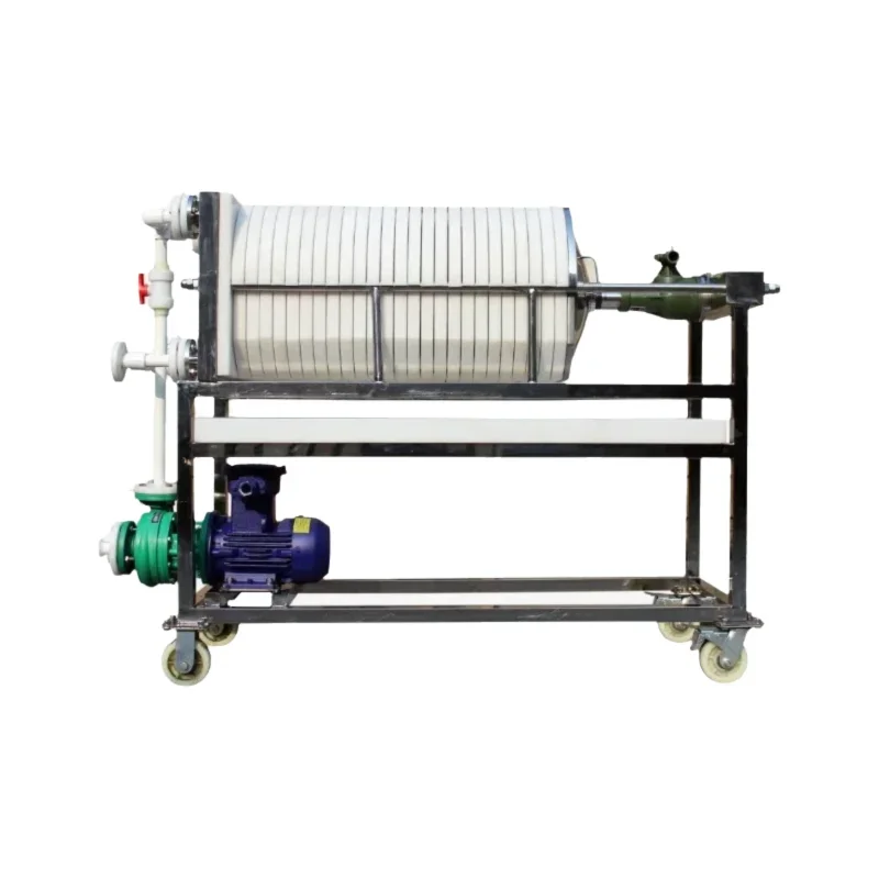 

PP Plate and Frame Filter Laboratory Small Filter Press Acid and Alkali Resistant Microporous Filter