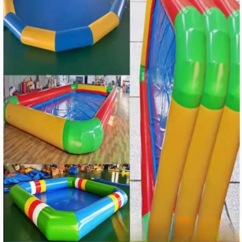 Inflatable Square Water Pool Large Inflatable Swimming Pool Game for Family