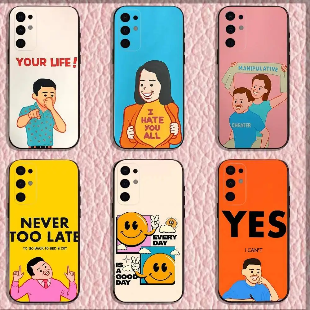 

Art Joan C-Cornella Funny Phone Case For Samsung S25,S24,S21,S22,S23,S30,Ultra,S20,Plus,Fe,Lite,Note,10,9,5G Black Cover