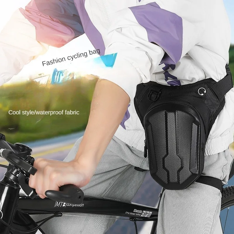 

Motorcycle Leg Bag Motorcycle Riding Multi-functional Shoulder Bag Waterproof and Anti-fall Leg Bag Crossbody Bag Waist Bag