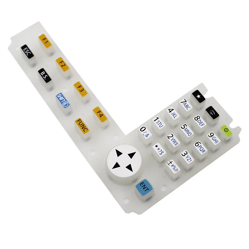 Soft Keyboard LCD Screen Plastic Keys for Total Station TS02 TS06 TS15 GM52 IM52 ES602G GTS1002 NiK N2 N5 K2  1PCS