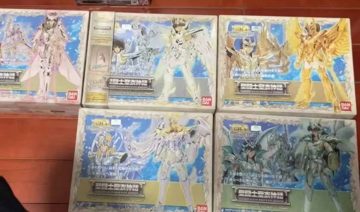 Бронзовые священные доспехи Bandai Myth 1.0: Священные одеяния У Сяоцяна, Шэнь Тяньма, Шэнь Бинхэ