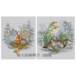 ZZ4119 For Needlework Kit NOT PRINTED Cross Stich Painting Set Cross Stitch Kits Cross-stitch Embroidery Set Stitch Kits Cross