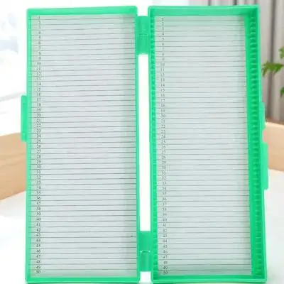 

Premium Abs Microscope Storage Organizer Holder Glass Container Sturdy For Laboratory Use