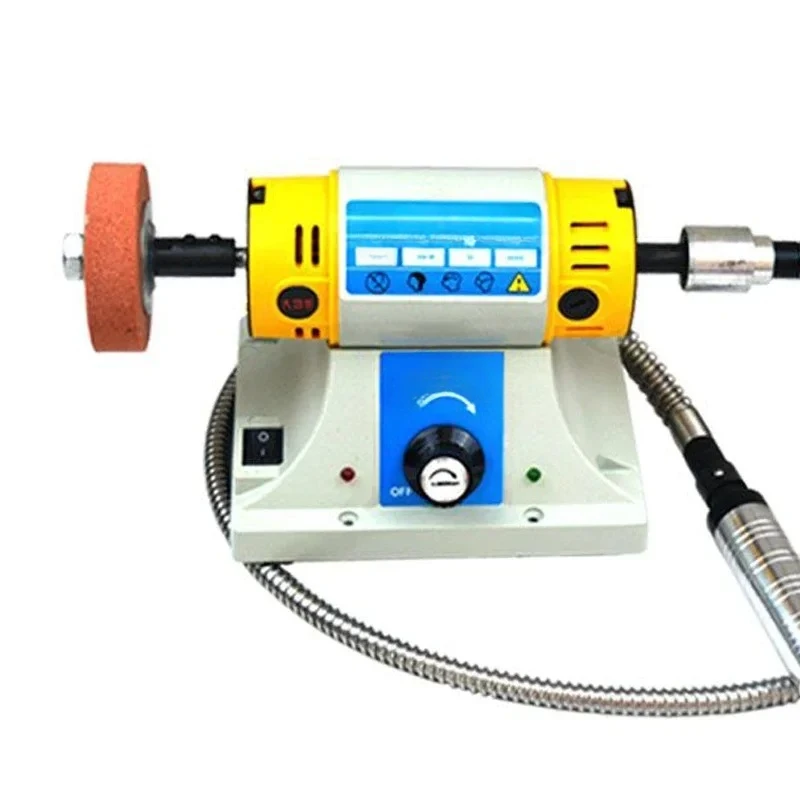 TM-2 Multifunctional Small Table Grinder 110V/220V/350W Polishing Machine Jewelry Amber Polishing Electric Grinder