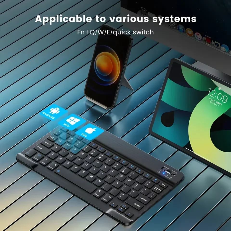 بلوتوث اللاسلكية لوحة المفاتيح Teclado لباد لوحة المفاتيح الماوس كومبو ل شاومي سامسونج هواوي اللوحي أندرويد IOS ويندوز كمبيوتر محمول,Arabic keyboard,لوحة مفاتيح عربية