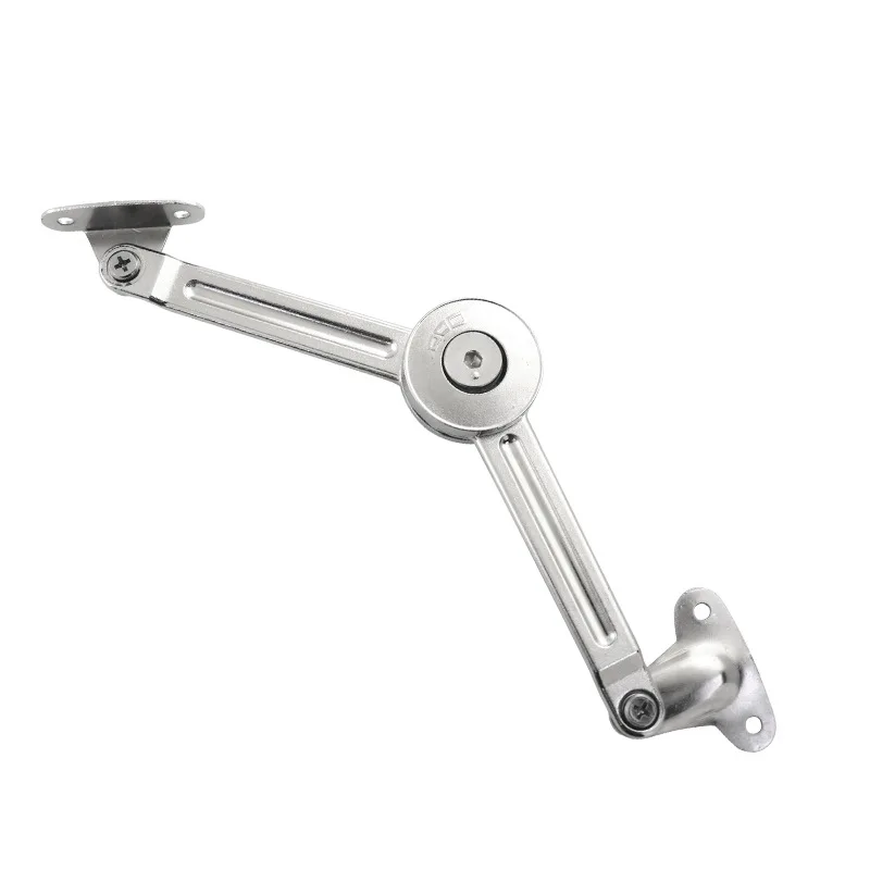 Pegangan tarik dari paduan seng untuk lemari, penyangga pintu lemari yang terangkat, aksesori perangkat keras lemari, penggeser furnitur.