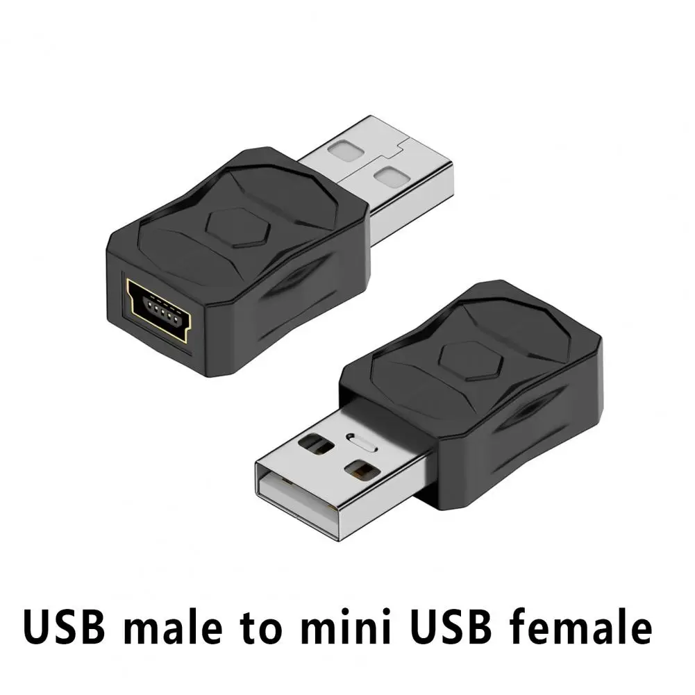 Fast Charging Usb Adapter High-speed Micro to Mini Usb Adapter for Simple Plug Play Transmission Male to Female 2.0a for Usb