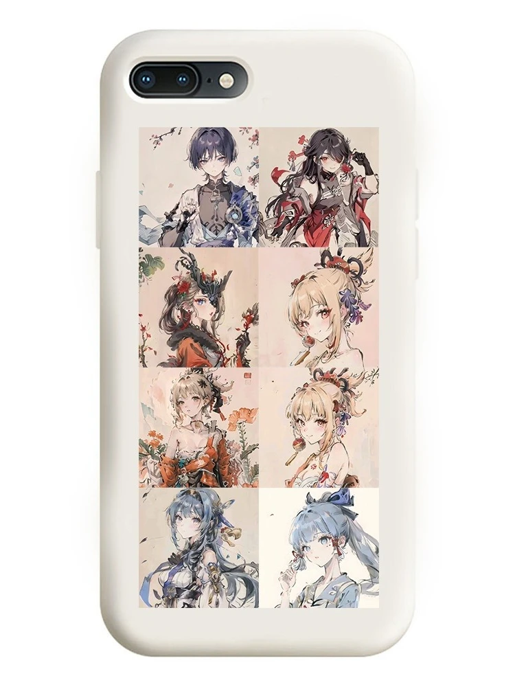 AliExpress 62PCS Antique Ink Painting Genshin Impact Waterproof Graffiti Stickers for Helmet Bicycle Hand Account Pencil Case Decals