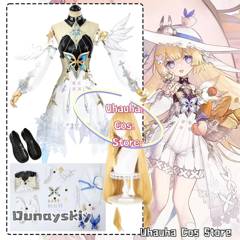 

Truffle And Filbert Cosplay Costume Halloween aBcUH@Theme Party Dress Up Anime Game Duet Night Abyss Uniform Women Disguise
