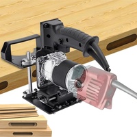 Mortising Jig and Loose Tenon Joinery System Invisible Slotting Bracket Trimming Machine Hole Stand for Wardrobe & Cup Trimming