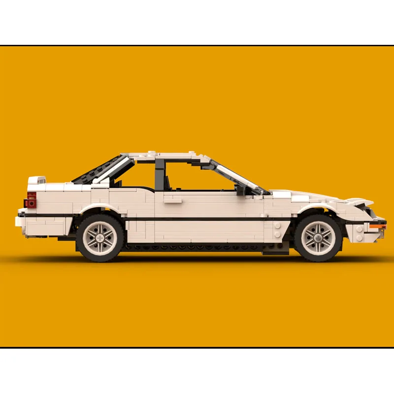 

MOC-239501 White New Sports Car Building Block Model, 1018 Parts, Creative Children's Birthday Building Block Toy Gift