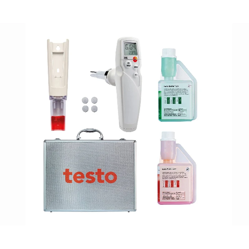Testo 205 Package PH Temperature Measuring Instrument for Semi-solid Measurement 0563 2052