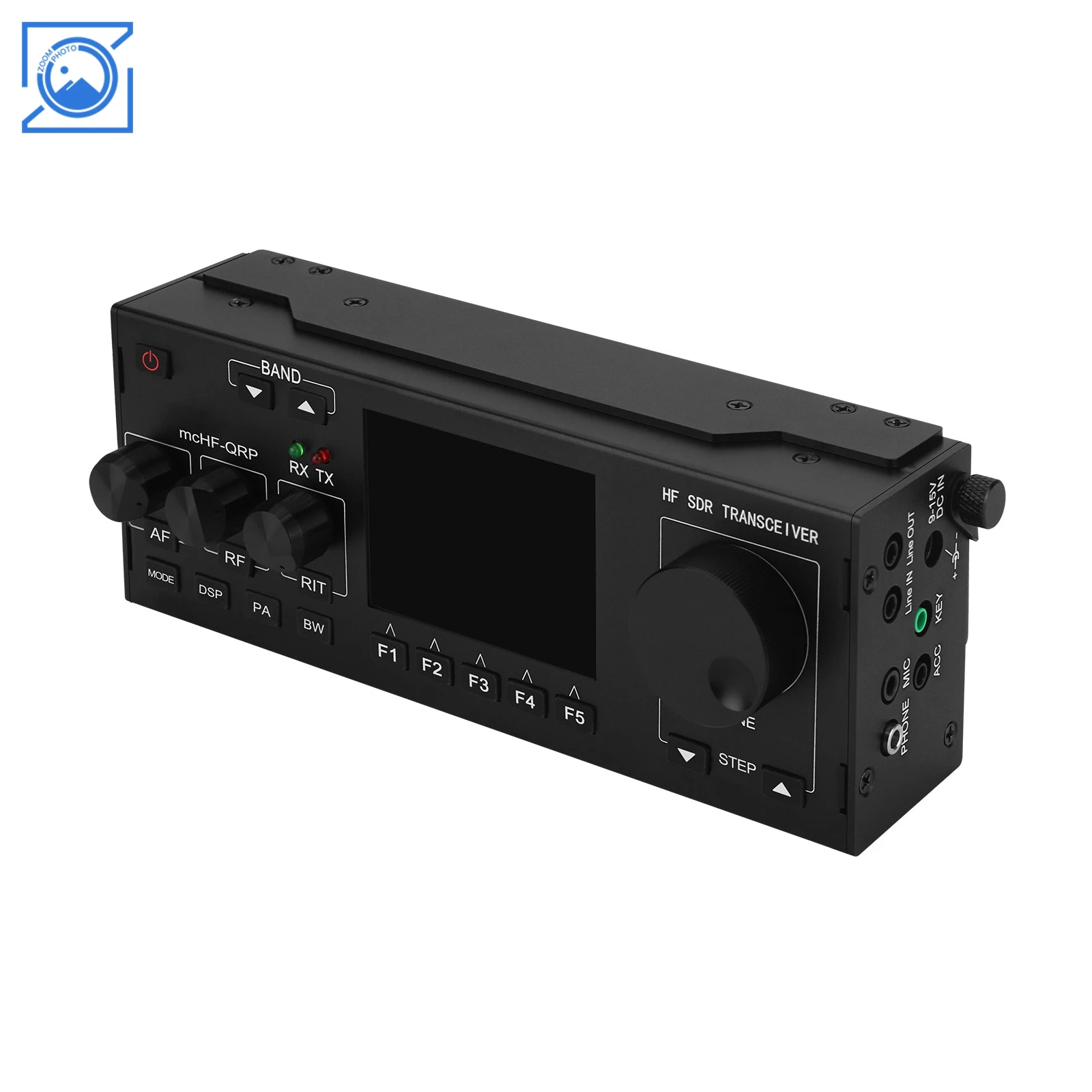 Hangeek mchf v0.6.3 Kurzwellen-Kit hf sdr Transceiver qrp Transceiver Amateur Amateurfunk mit schwarzen Tasten