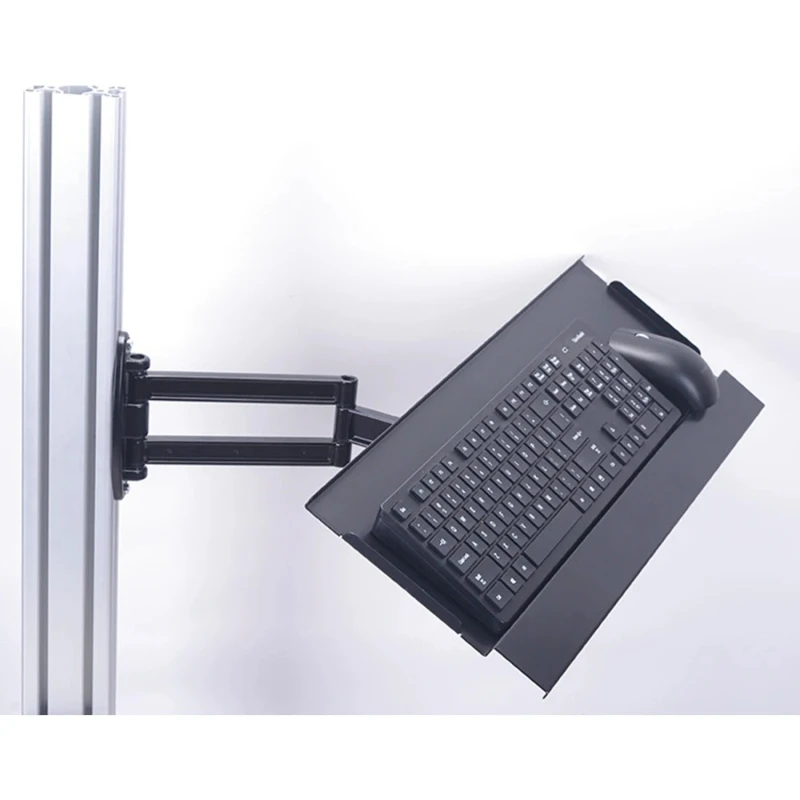 Keyboard Mouse Tray Rotary Holder Wall Mounted Keyboard Stand Bracket For Simracing MOD Racing Game Simulator