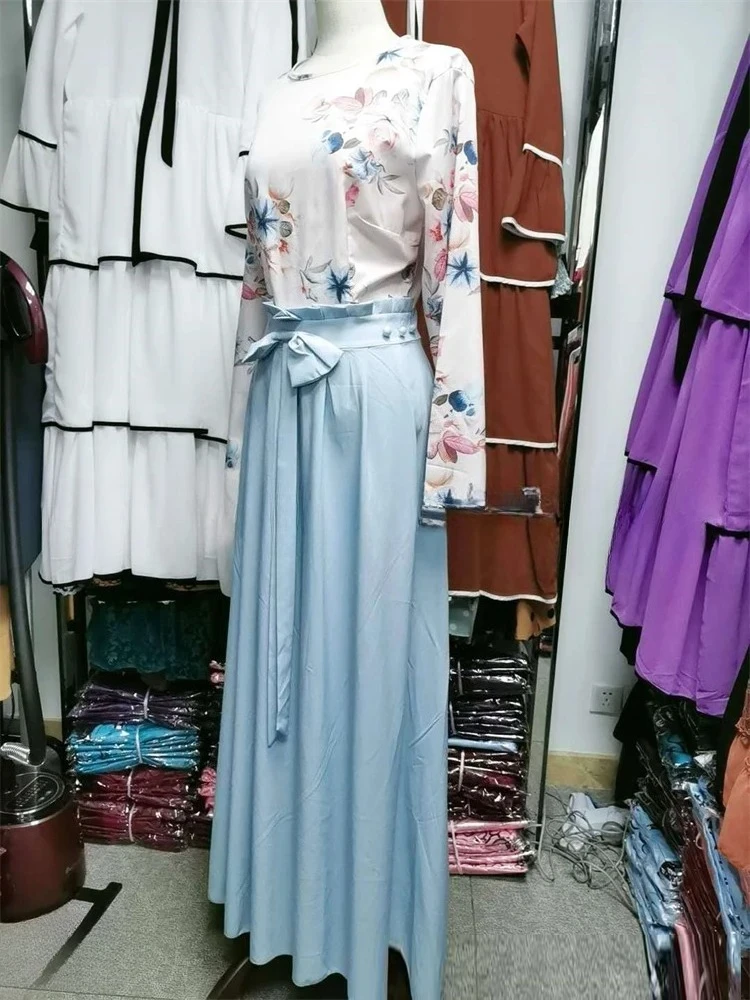 Ramadan Abaya Damen dubaï vêtements de prière islamique femmes Robe musulmane Kebaya caftan Robe musulmane Caftan Marocain Femme robes