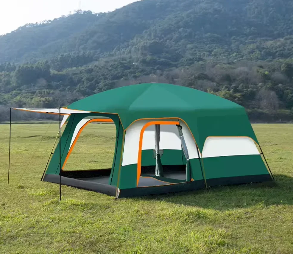 wholesale Outdoor Windproof Family Camping Tent Portable Tent for Camping Hiking